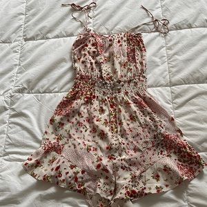 Summery floral romper from Zara